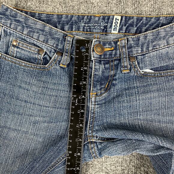 American Rag Jeans Womens Size 3R Blue Bootcut Mid Rise Stretch Classic Denim - Picture 4 of 11